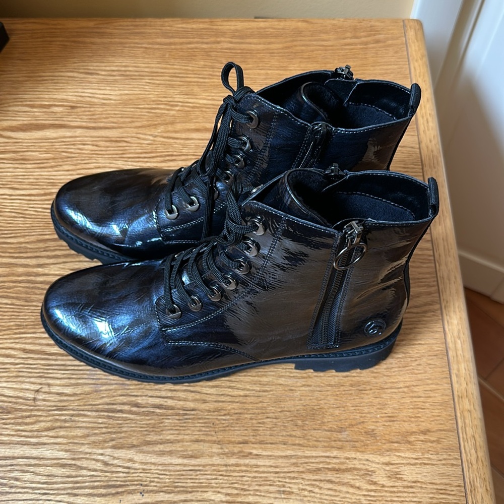 NEW REMONTE Women's Ankle Boots Navy Blue